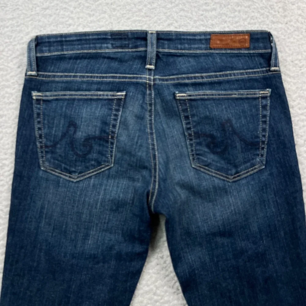 AG the Stilt Roll Up Jeans Womens‎ 26R Denim Blue Adriano Goldschmied Crop Ankle
